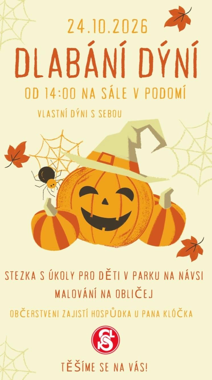dlabání dýní s&nbsp;TJ Sokol Podomí