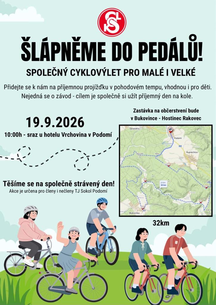Šlápněme do&nbsp;pedálů