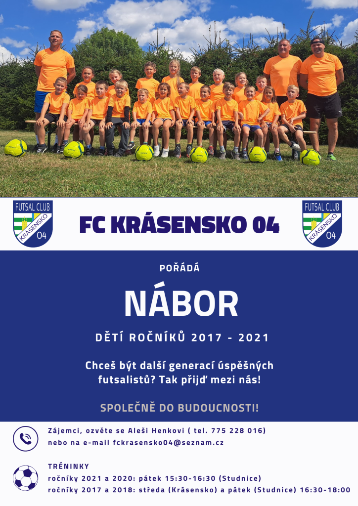 nábor futsal