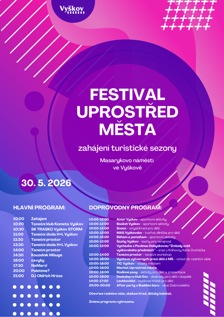 Festival uprostřed města