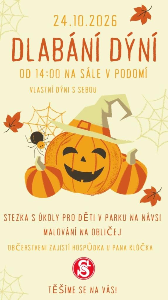dlabání dýní s&nbsp;TJ Sokol Podomí