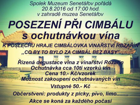 posezení v Senetářově