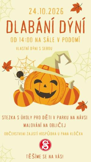 dlabání dýní s TJ Sokol Podomí