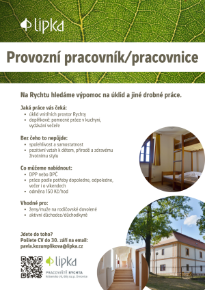 inzerát Rychta